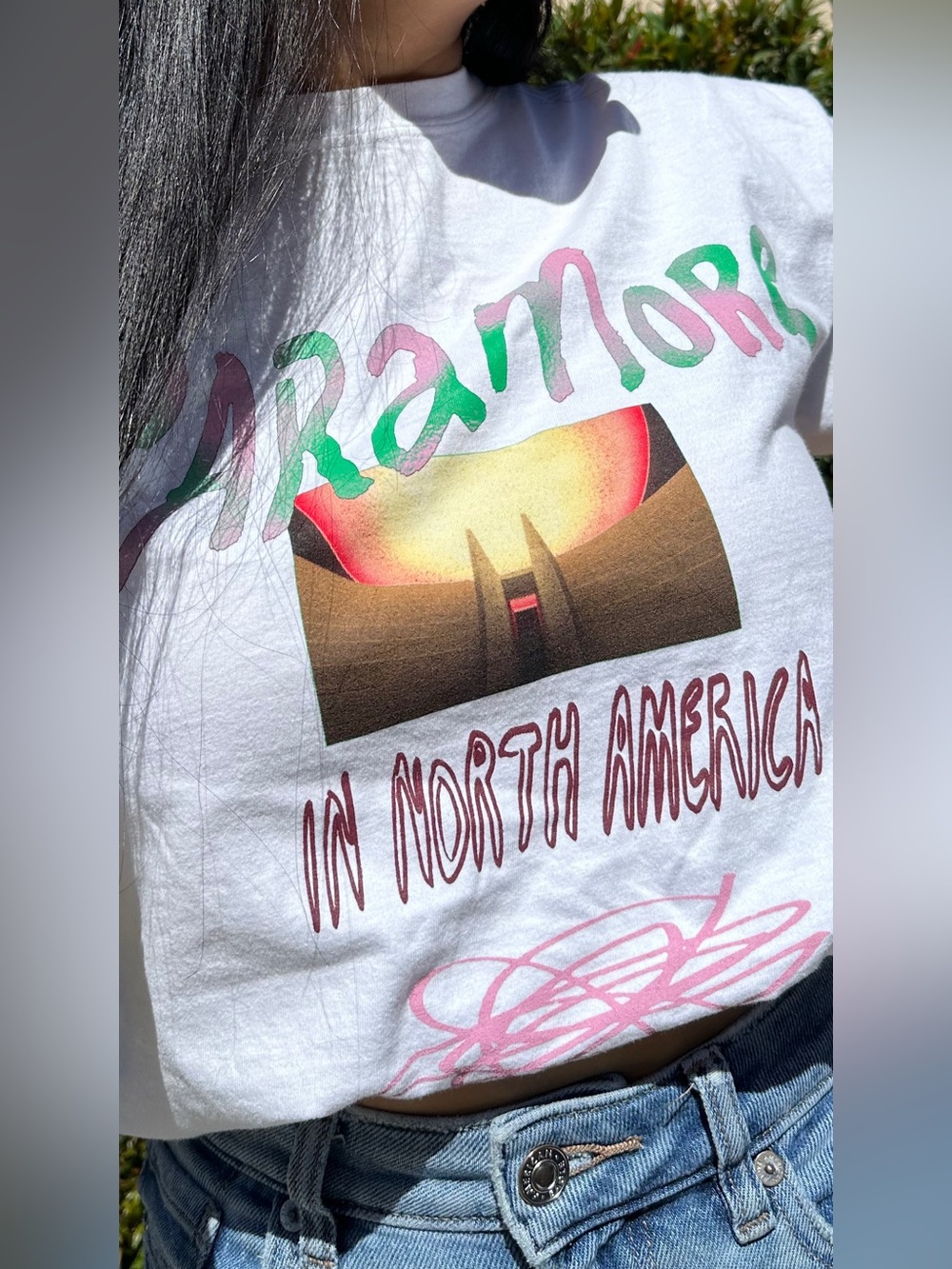 Paramore In North America Tour T-Shirt